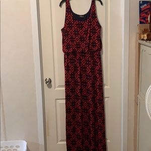 Red and Blue Dress - Sz XL